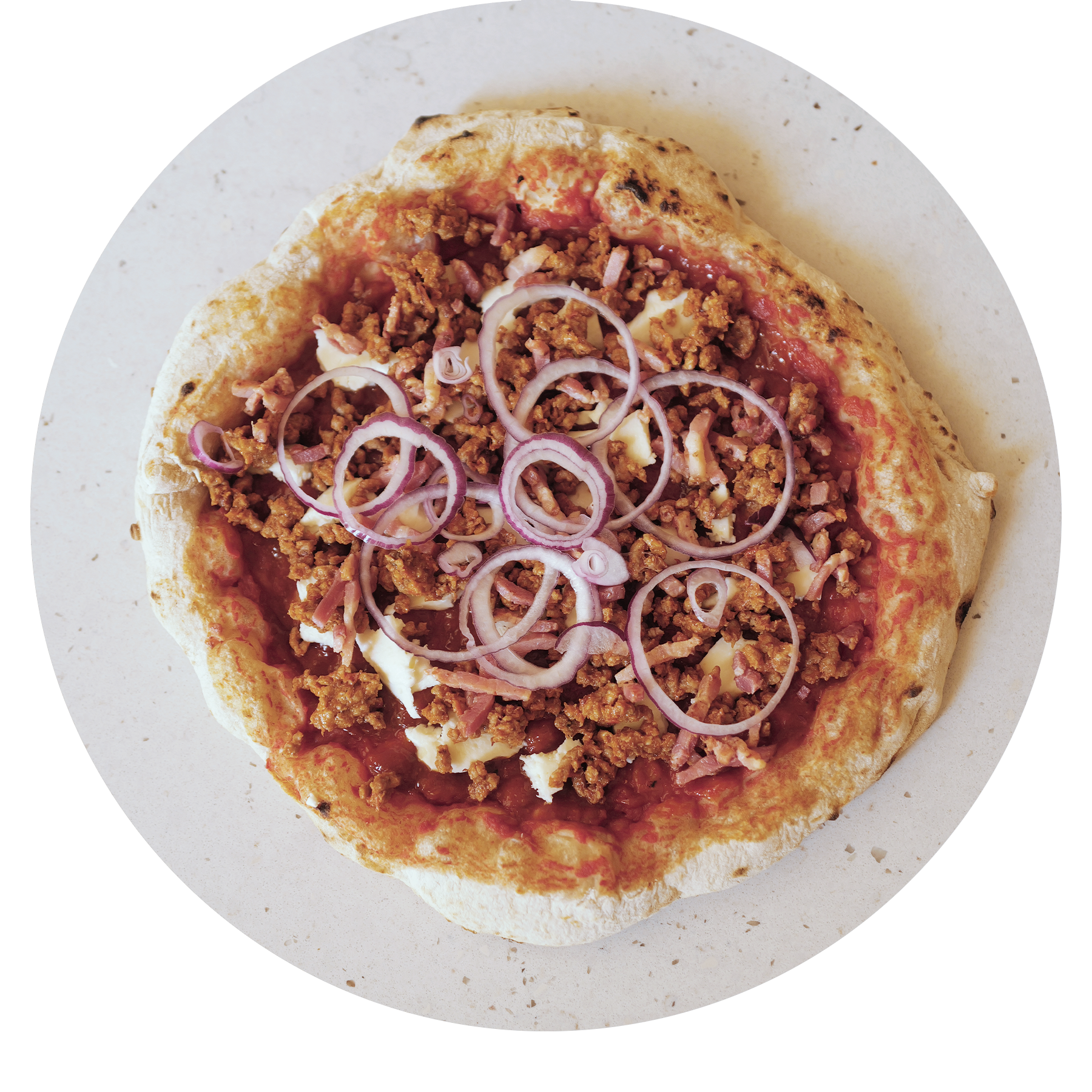 Pizza barbacoa
